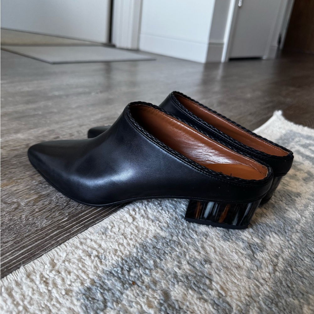 Aquatalia Black Heeled Boots